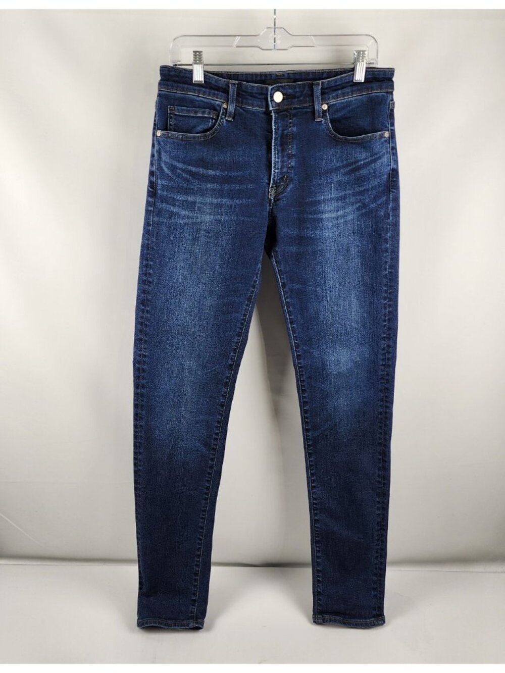 UNIQLO Jeans Mens Blue Ankle Leg Denim (32x33)